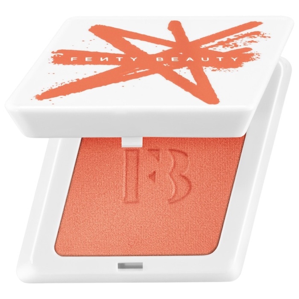 Fenty Beauty by Rihanna 
Fenty Cheeks Suede Waterproof Powder Blush